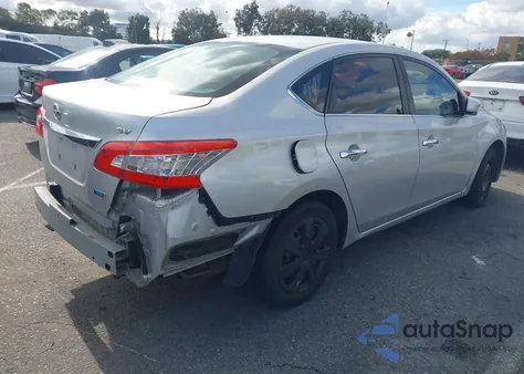 2014 Nissan Sentra Fe+ S/Fe+ Sv/S/Sl/Sr/Sv из США, поврежденный, VIN 3N1AB7AP8EY242733